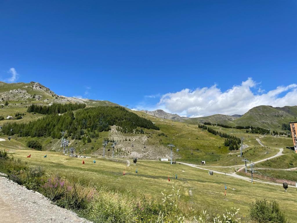 Orcieres - Studio au pieds des pistes Exterior foto